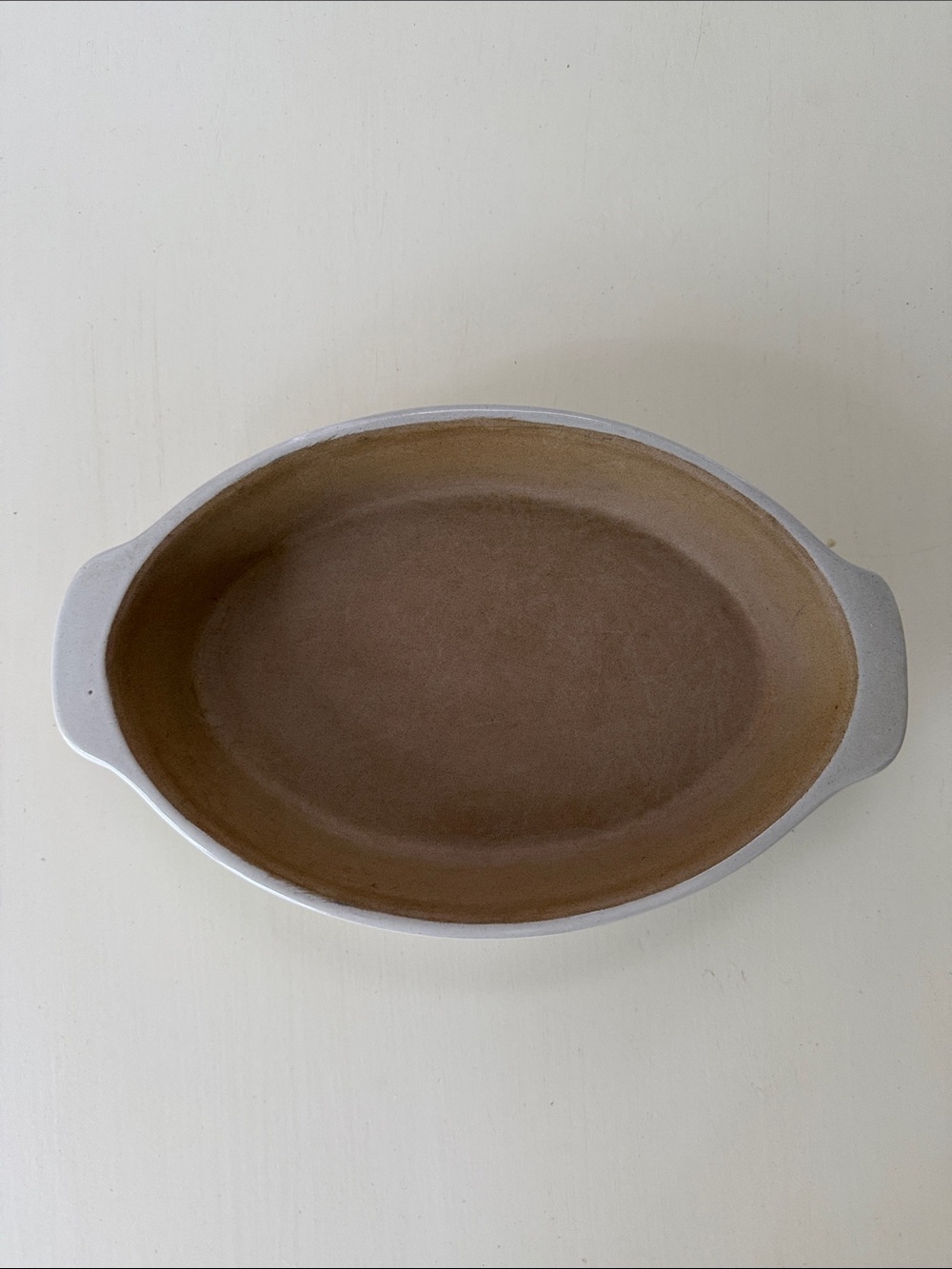 The Pampered Chef Stoneware Family Heritage Collection 9” Oval Baking Dish